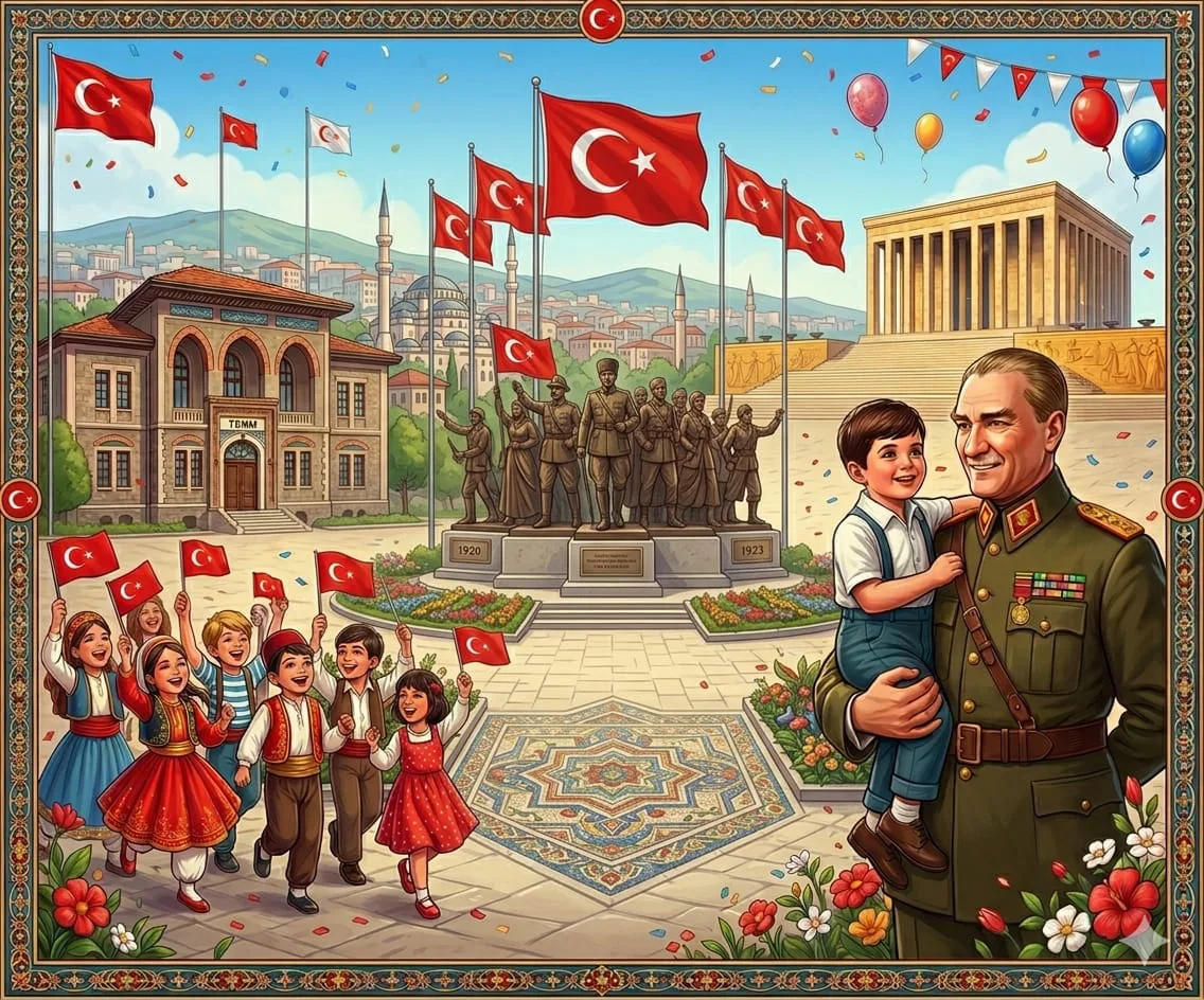 23 Nisan Ulusal Egemenlik ve Çocuk Bayramı Kutlama Mesajı